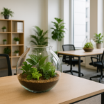 Como Criar um Espaço de Descompressão com Terrários e Plantas Vivas