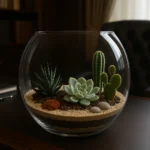Terrários Minimalistas em Salas de Reunião: Decoração que Transmite Clareza e Modernidade