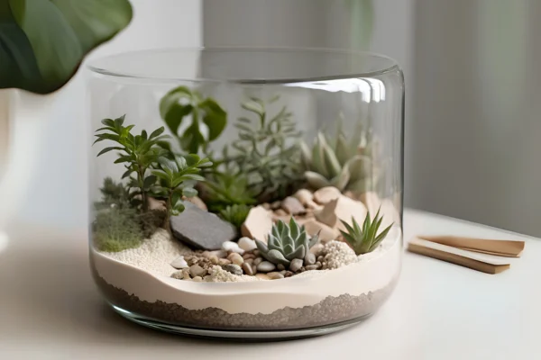 Terrários com Estilo Natural Como Usar Pedras e Areias Decorativas
